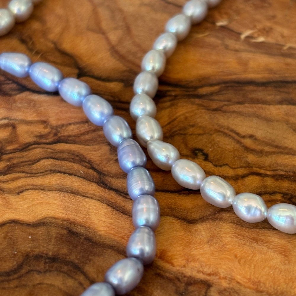 Cultured Pearl Stackable Bracelet Set - image 4